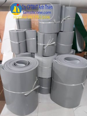 Băng tải PVC màu ghi xám dày 2mm