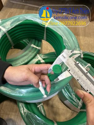 Dây PU tròn xanh sần phi 18